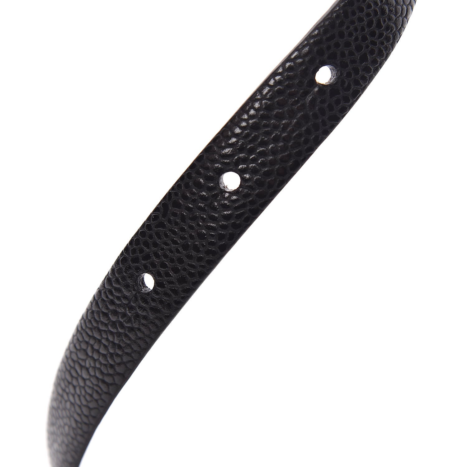 Chanel Caviar CC Skinny Belt 90 36 Black 5 of 8