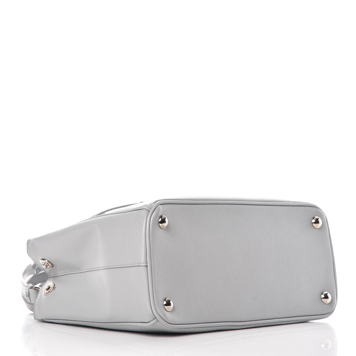 Saffiano Small Galleria Double Zip Tote Granito