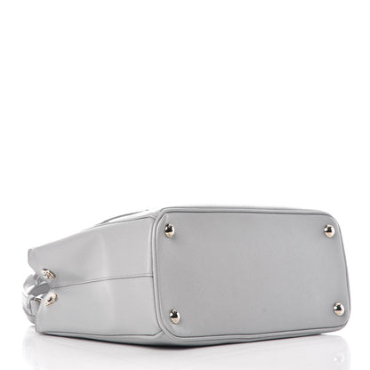 Prada Saffiano Small Galleria Double Zip Tote Granito 4 of 9