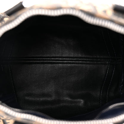 Christian Dior Monogram Boston Navy Blue 5 of 11