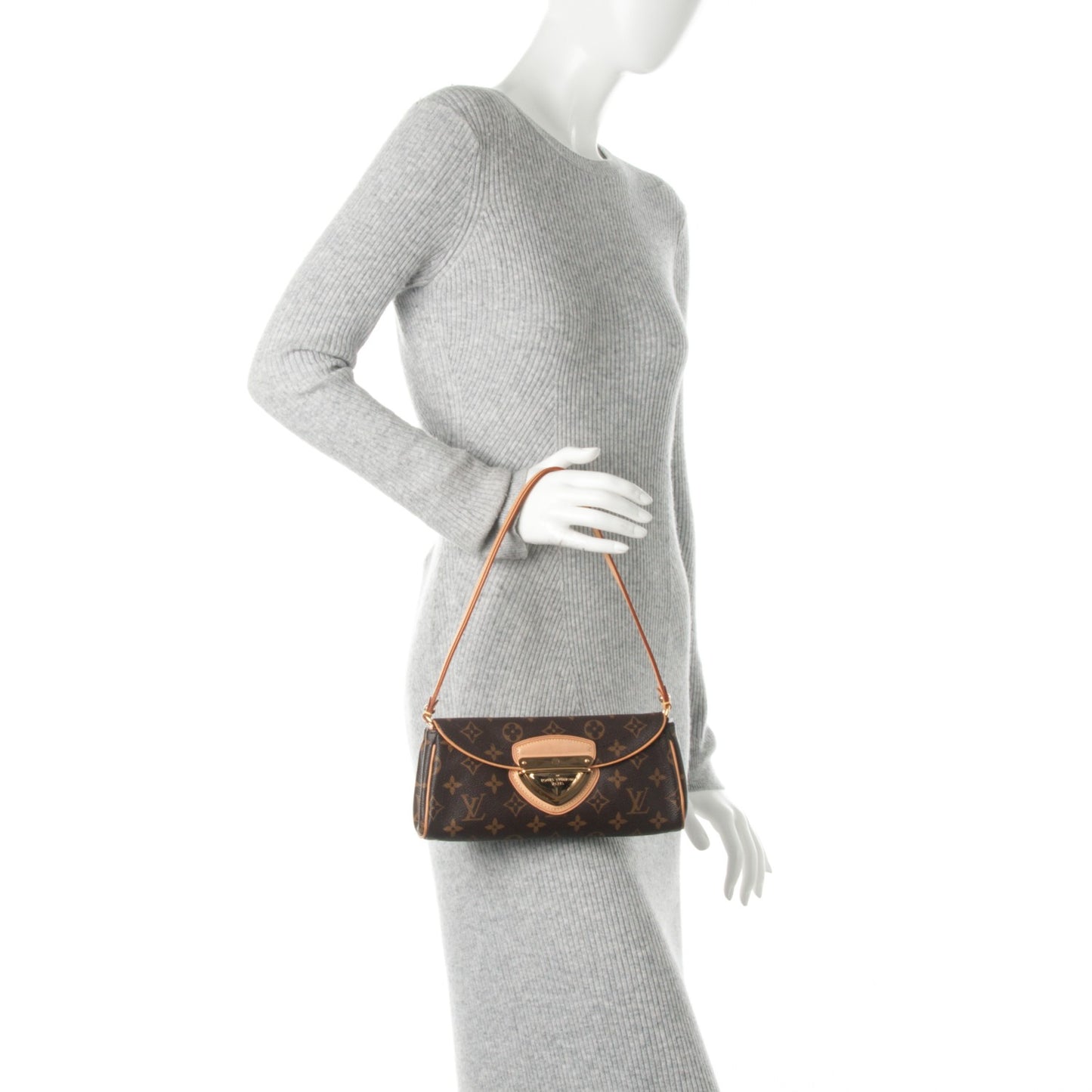 Monogram Beverly Clutch