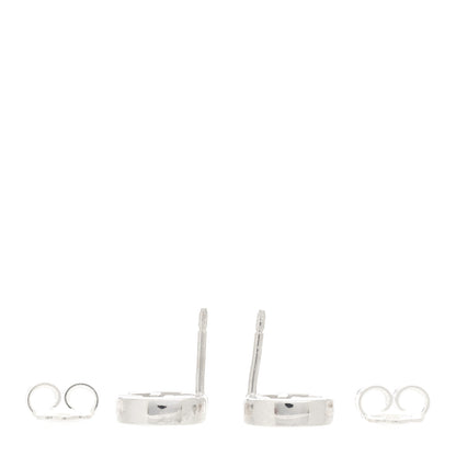 Gucci Sterling Silver Interlocking GG Stud Earrings 3 of 4