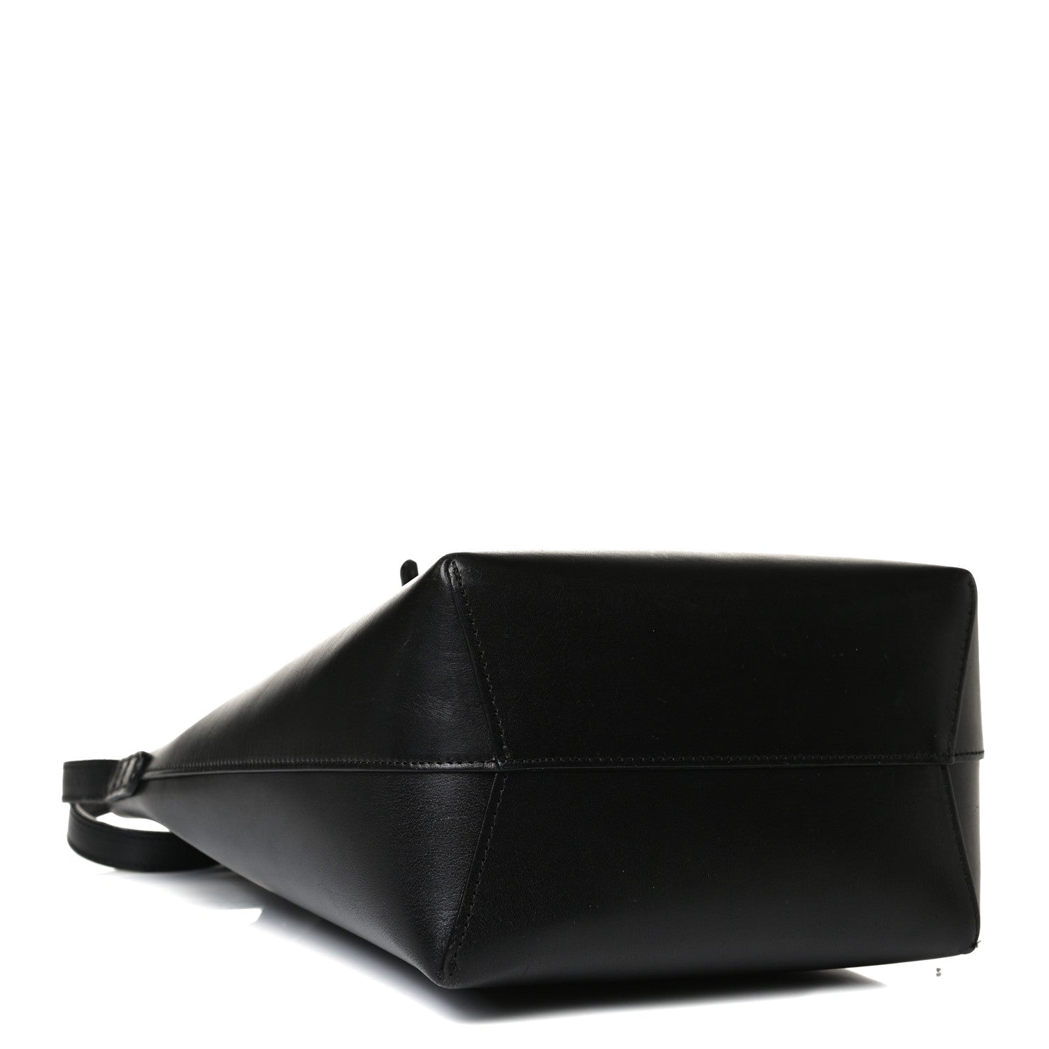 Mansur Gavriel Calfskin Mini Bucket Bag Black Flamma 4 of 13