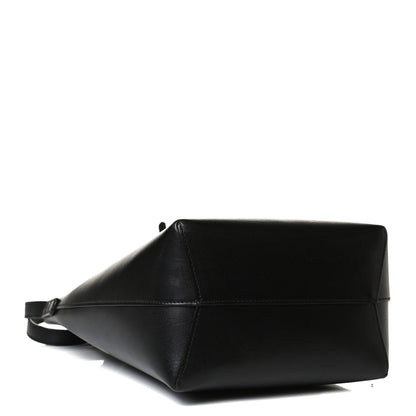 Mansur Gavriel Calfskin Mini Bucket Bag Black Flamma 4 of 13