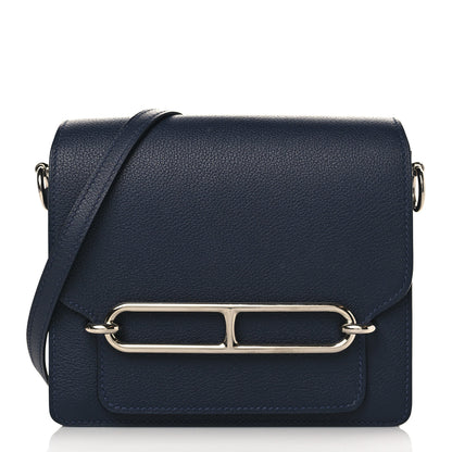 Hermes Evercolor Mini Sac Roulis Bleu Nuit 1 of 10