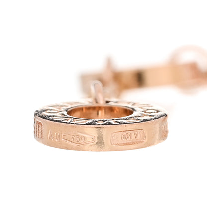 Bulgari 18K Rose Gold Diamond BVLGARI BVLGARI Openwork Bracelet SM 4 of 6
