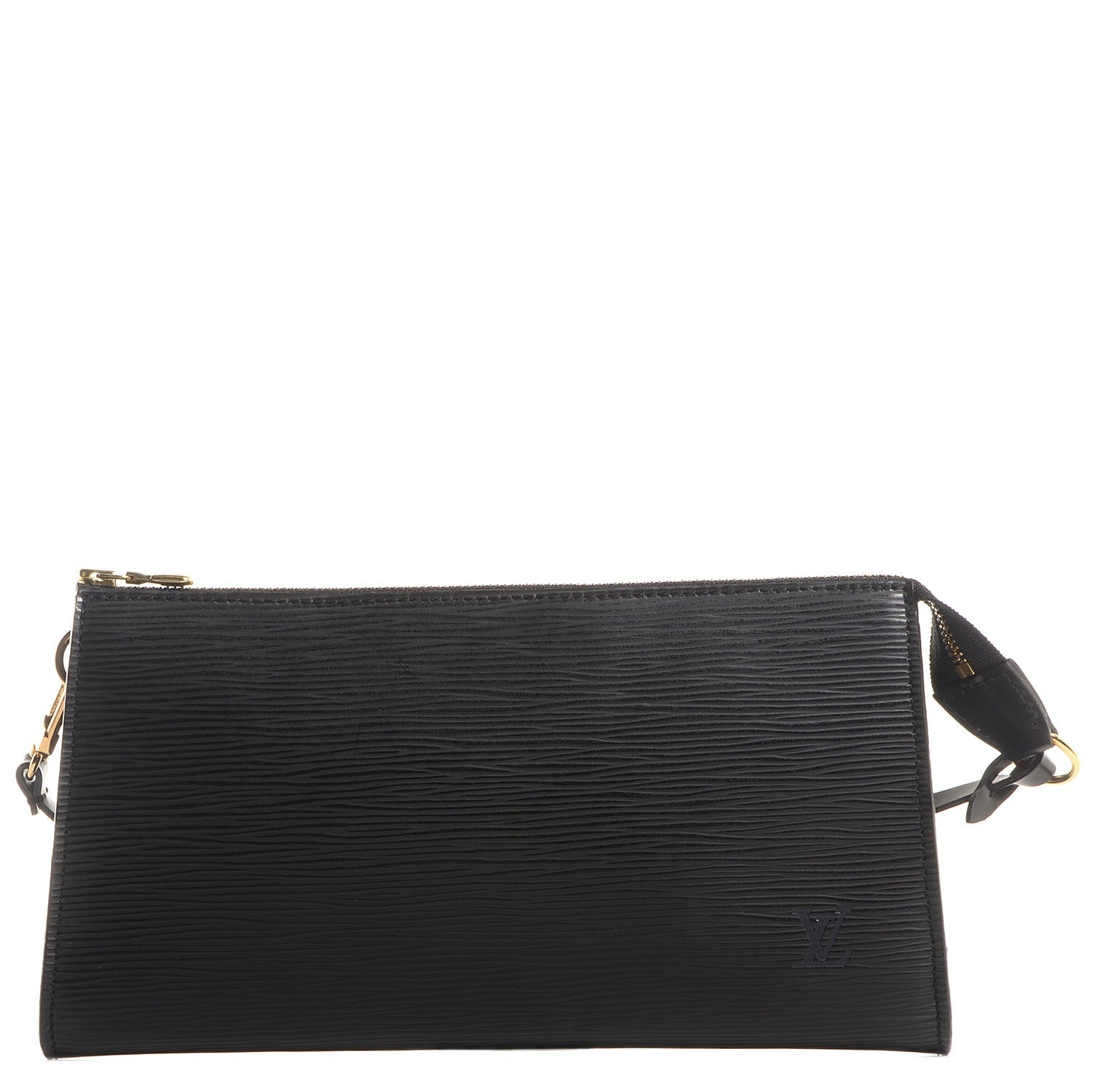 Louis Vuitton Epi Pochette Accessories 24 Black 1 of 7