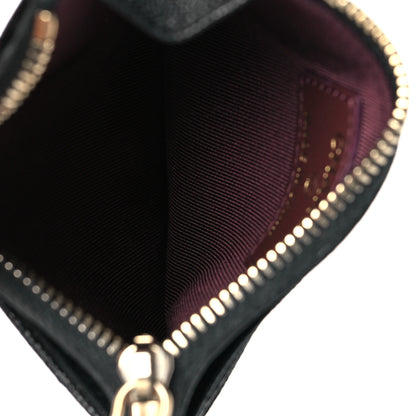 Chanel Caviar Quilted CC Zip Card Holder Black 7 of 9