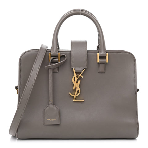 Calfskin Monogram Baby Cabas Fog