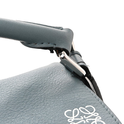 Loewe Calfskin Small Puzzle Bag Stone Blue 14 of 15