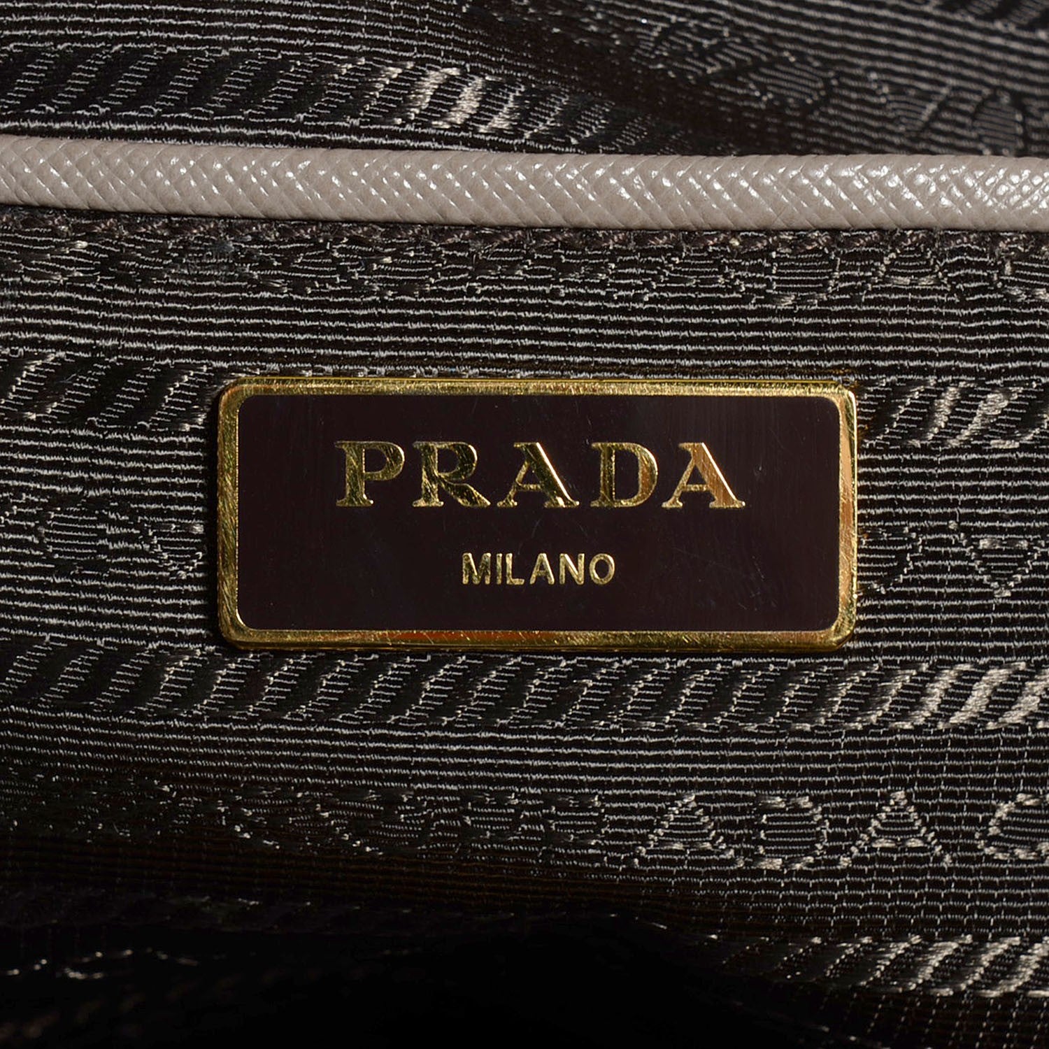 Prada Saffiano Lux Large Double Zip Tote Argilla 7 of 11