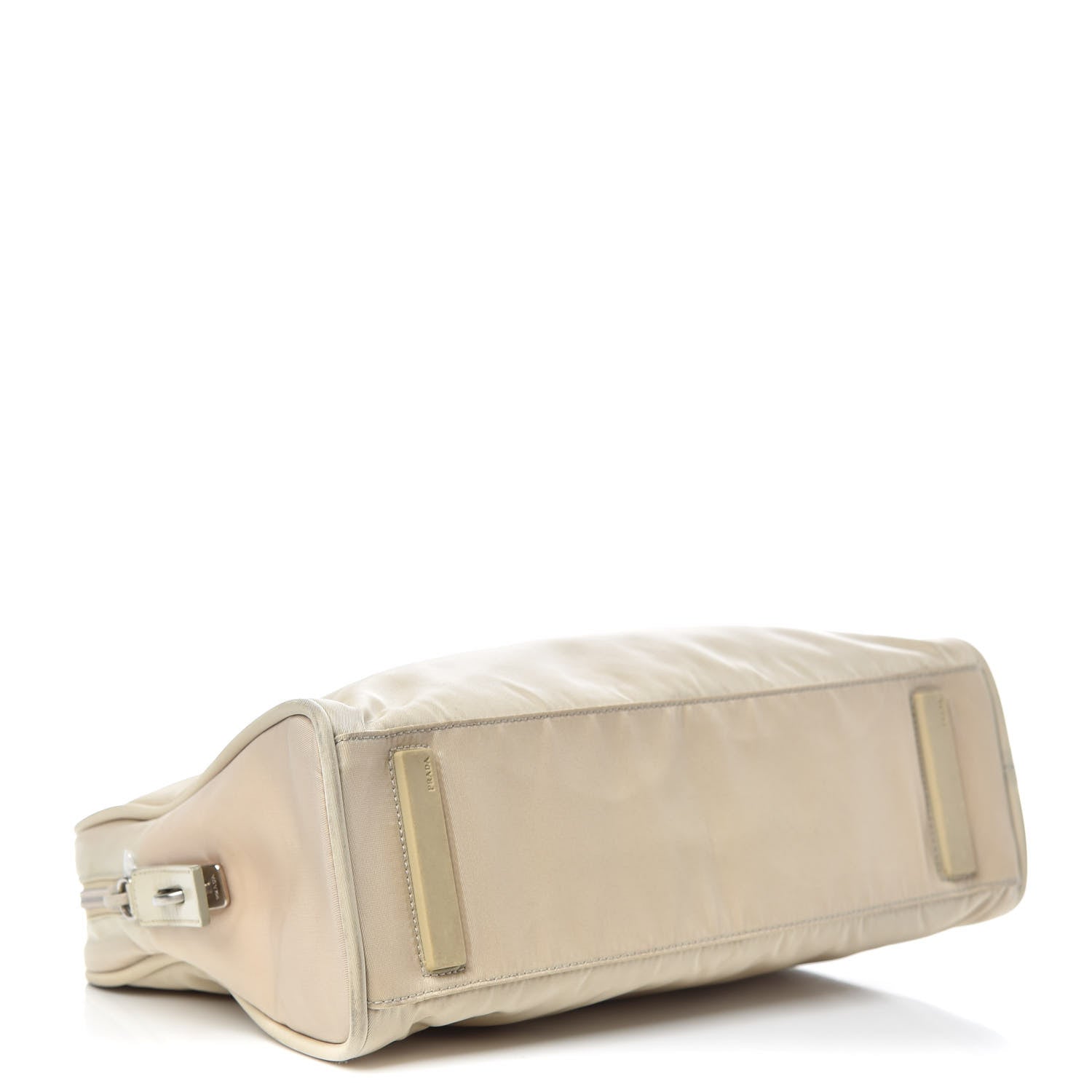 Prada Tessuto Nylon Top Handle Bag Sabbia 3 of 8
