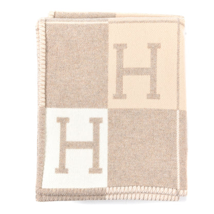 Hermes Wool Cashmere Avalon III Blanket Coco Camomille 1 of 3