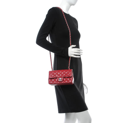 Chanel Caviar Quilted Mini Rectangular Flap Pink 2 of 8