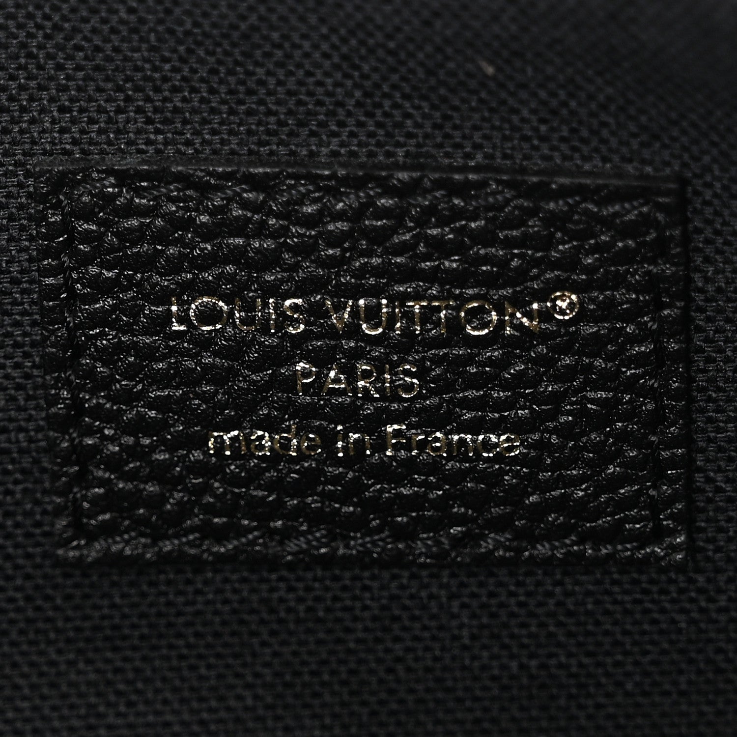 Louis Vuitton Empreinte Monogram Liv Pochette Black 7 of 11