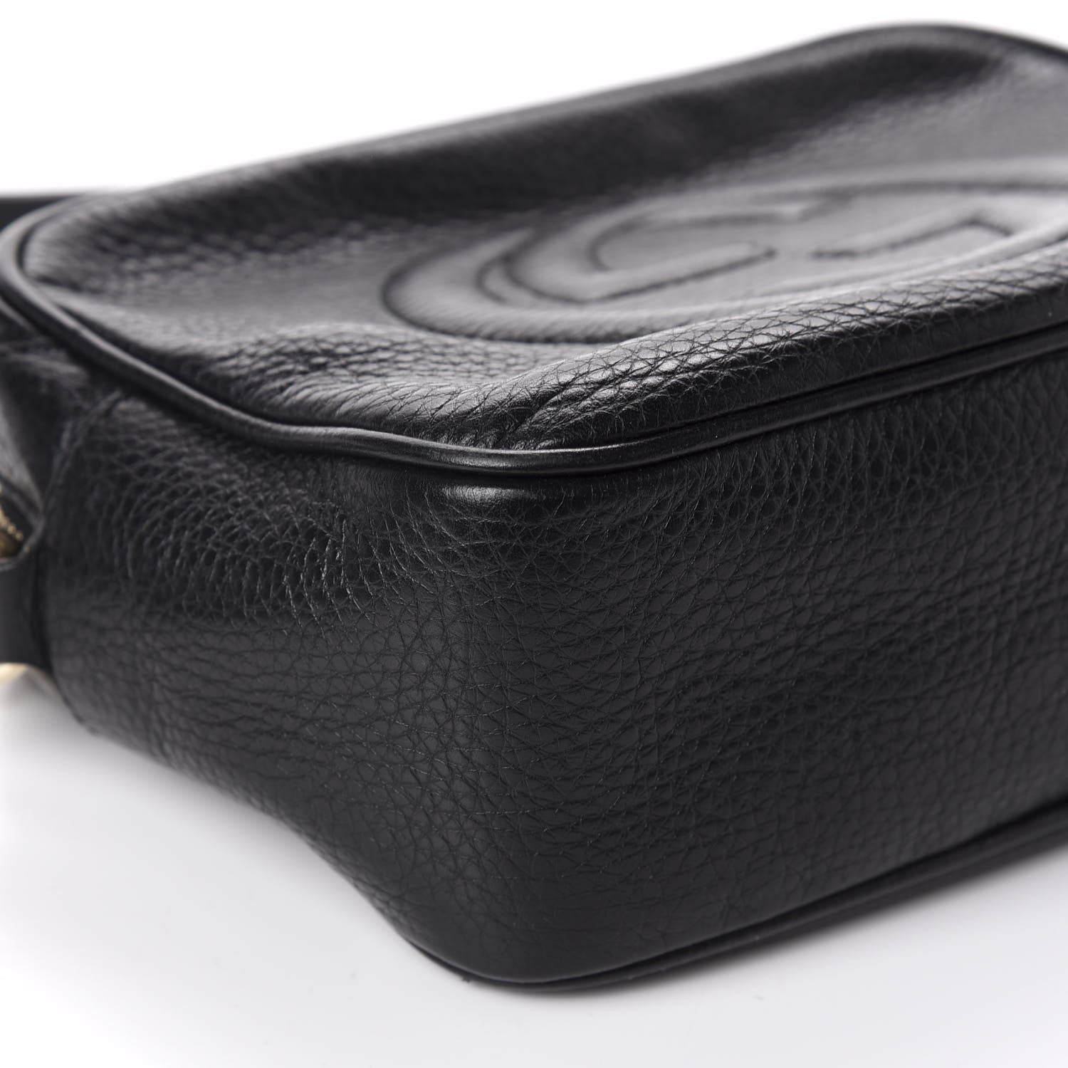 Gucci Pebbled Calfskin Small Soho Disco Bag Black 6 of 11