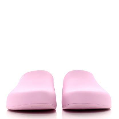 Balenciaga Rubber Eva Logo Womens Pool Slide Sandals 42 Pink 2 of 6