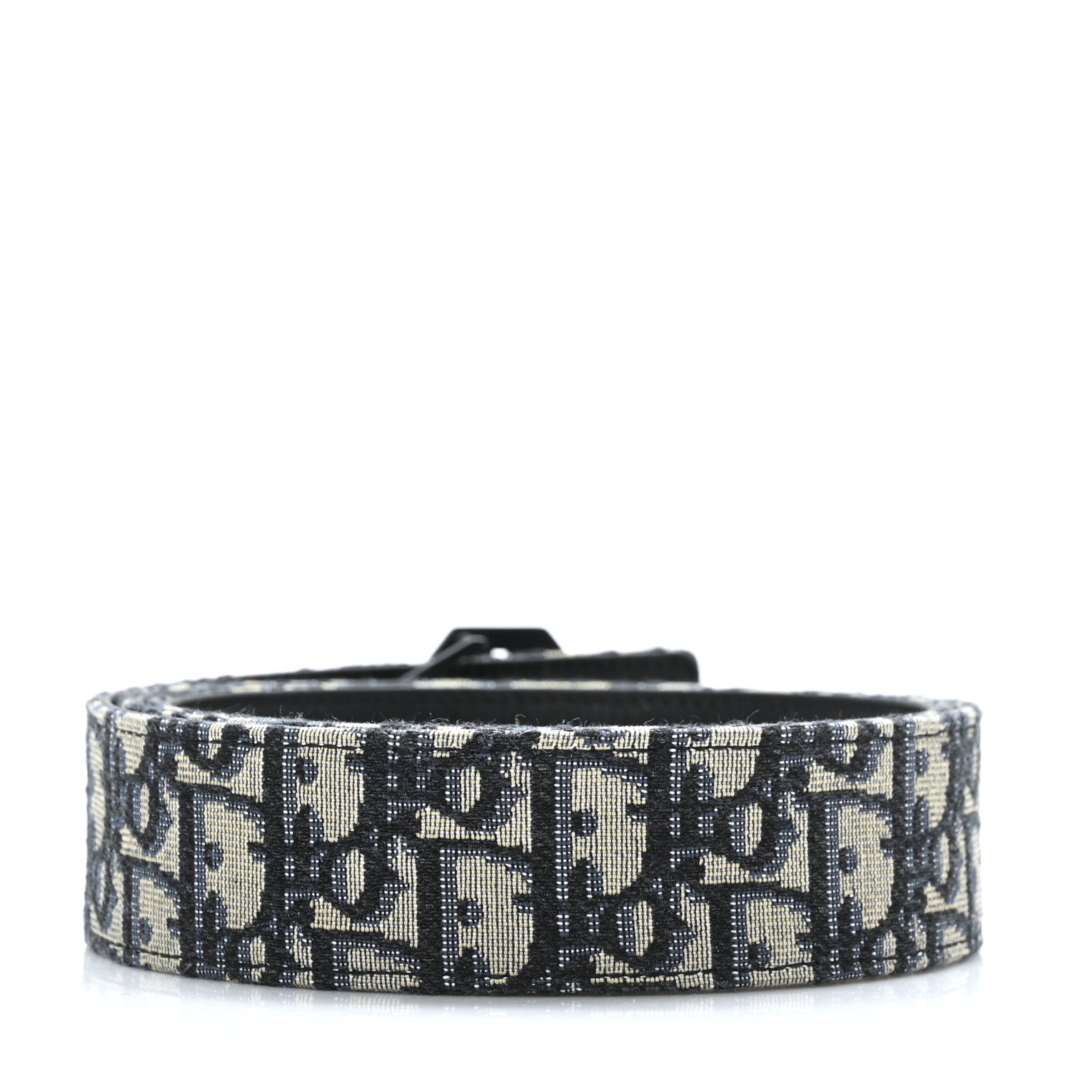 Christian Dior Oblique 35mm Belt 95 Blue Multi 2 of 5