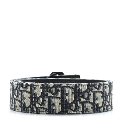 Christian Dior Oblique 35mm Belt 95 Blue Multi 2 of 5