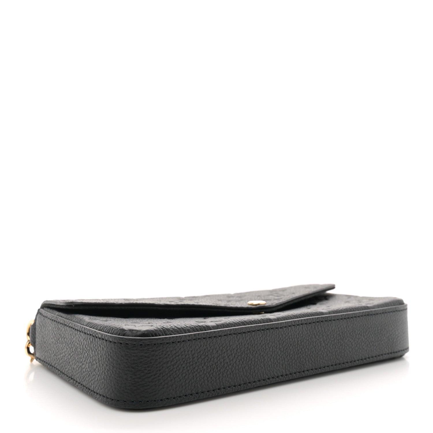 Louis Vuitton Empreinte Pochette Felicie Chain Wallet Black 5 of 11
