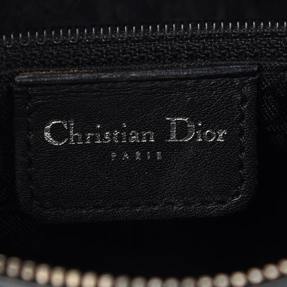 Christian Dior Suede Cannage Medium Lady Dior Black 6 of 12