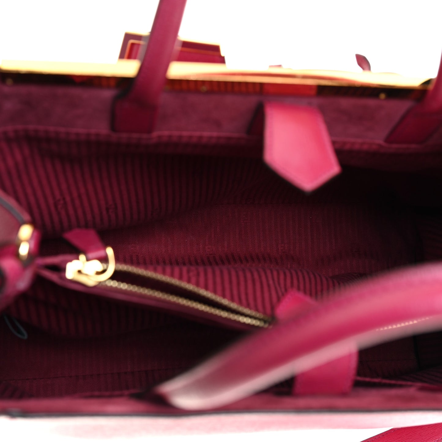 Vitello Elite Flamingo Regular 2Jours Tote Amarena