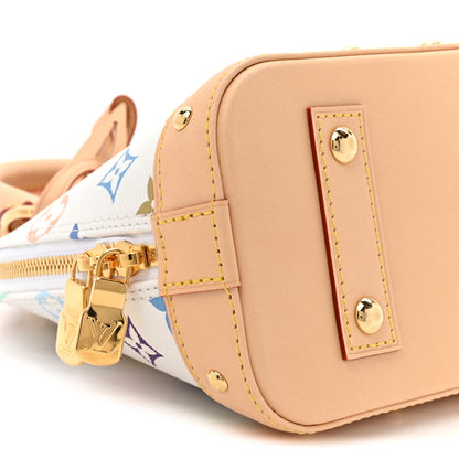 Louis Vuitton LV x TM Monogram Multicolor Alma BB White 8 of 8