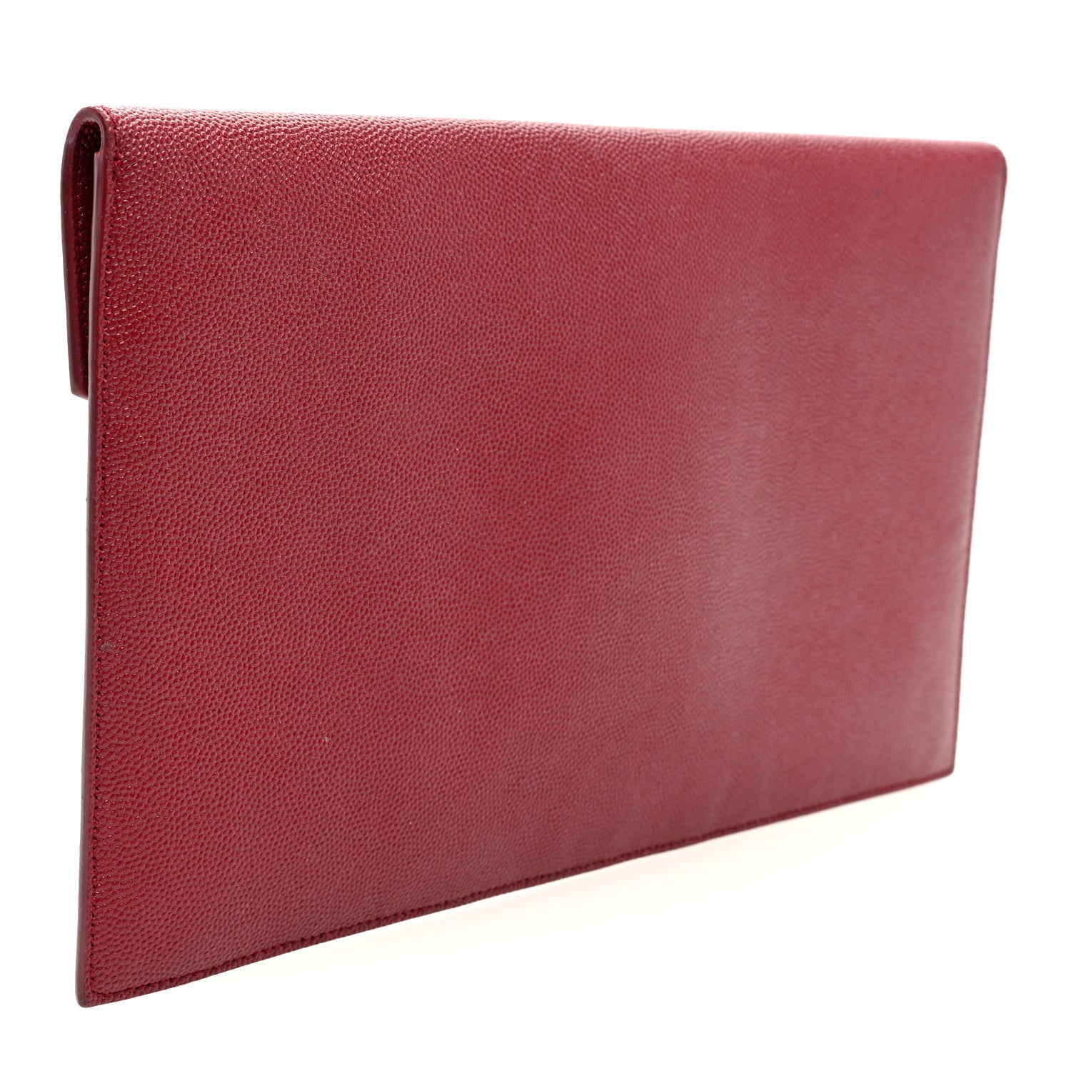 Saint Laurent Grain De Poudre Uptown Pouch Opyum Red 3 of 6