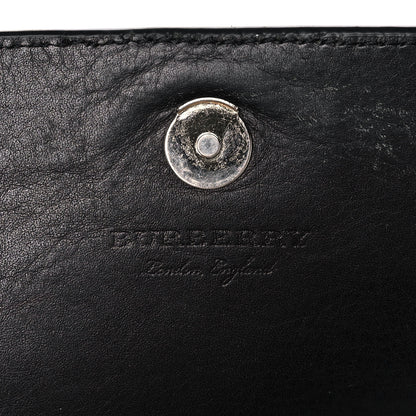 Burberry Soft Grain Embossed Hampshire Wallet on Chain Black 7 of 19