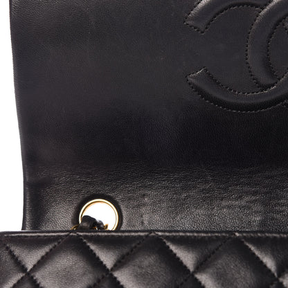 Chanel Lambskin Quilted Small Single Flap Black 12 of 17