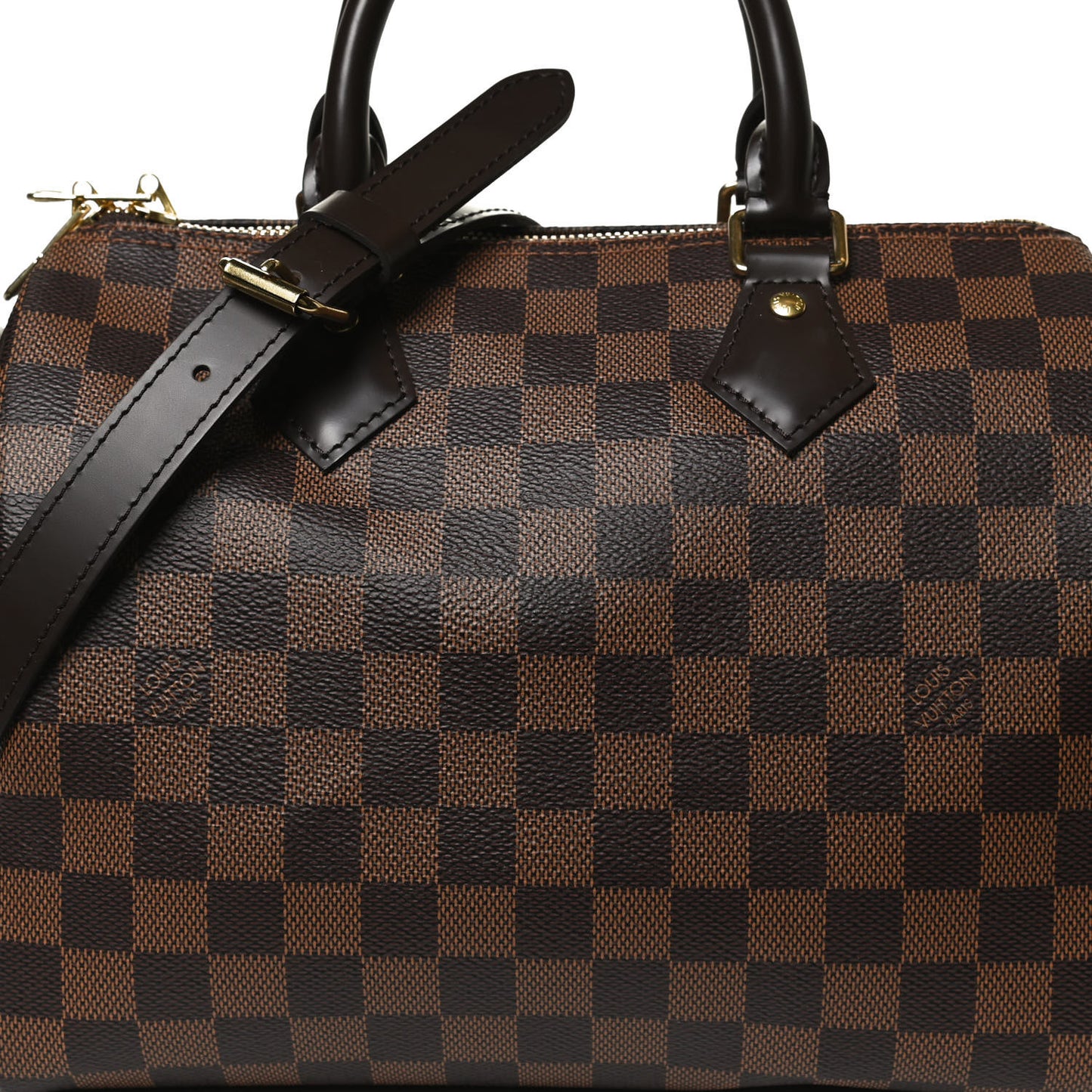 Damier Ebene Speedy Bandouliere 25