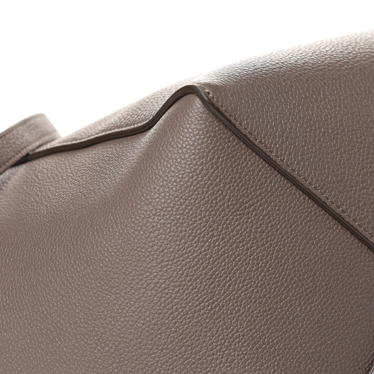 Celine Soft Grained Calfskin Small Belt Cabas Phantom Taupe 9 of 12
