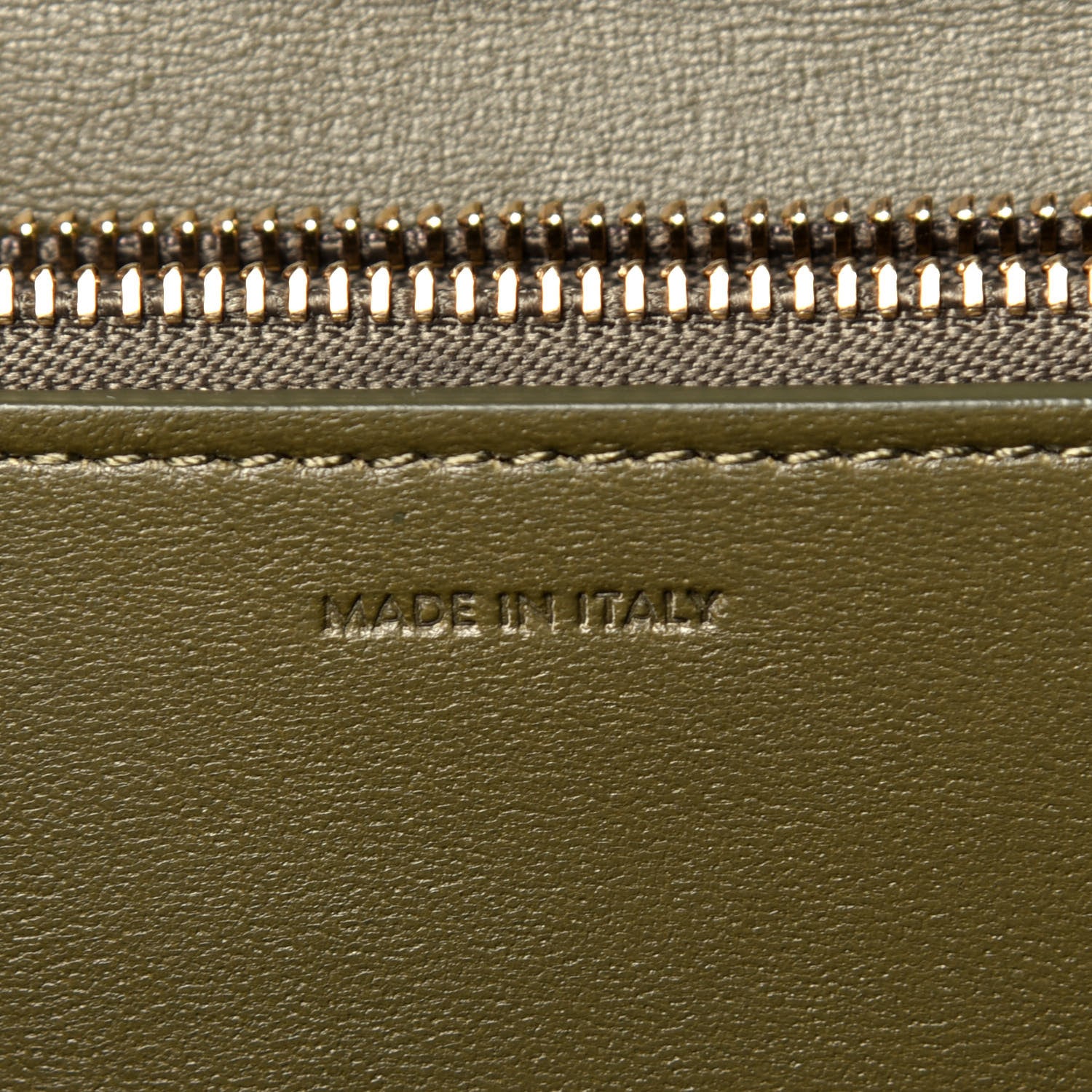 Celine Box Calfskin Classic Box Medium Flap Bag Army Green 13 of 21