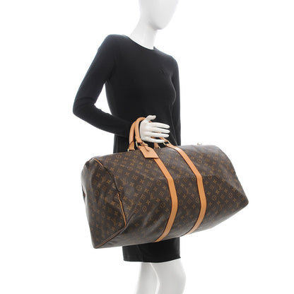 Louis Vuitton Monogram Keepall 55 2 of 10