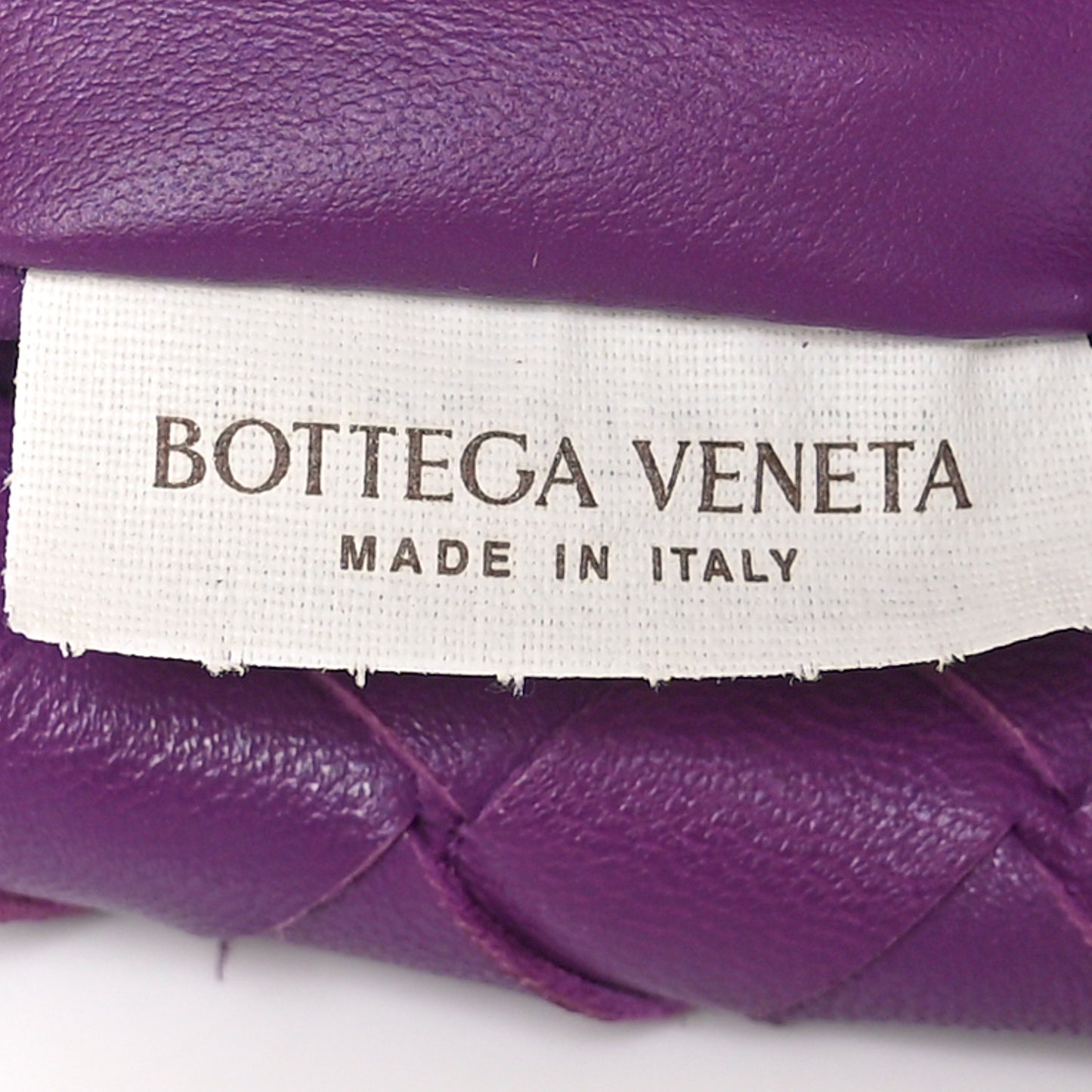 Nappa Intrecciato Teen Jodie Hobo Eggplant