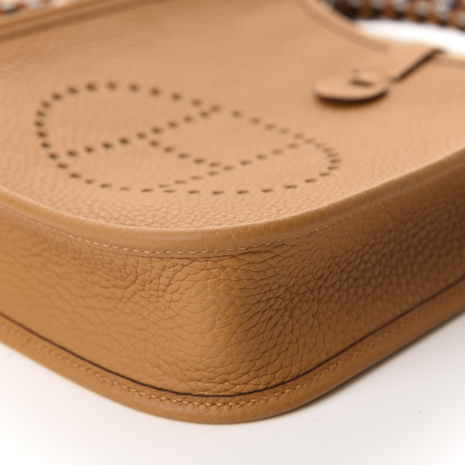 Hermes Taurillon Clemence Allegro Evelyne TPM Sesame 7 of 11