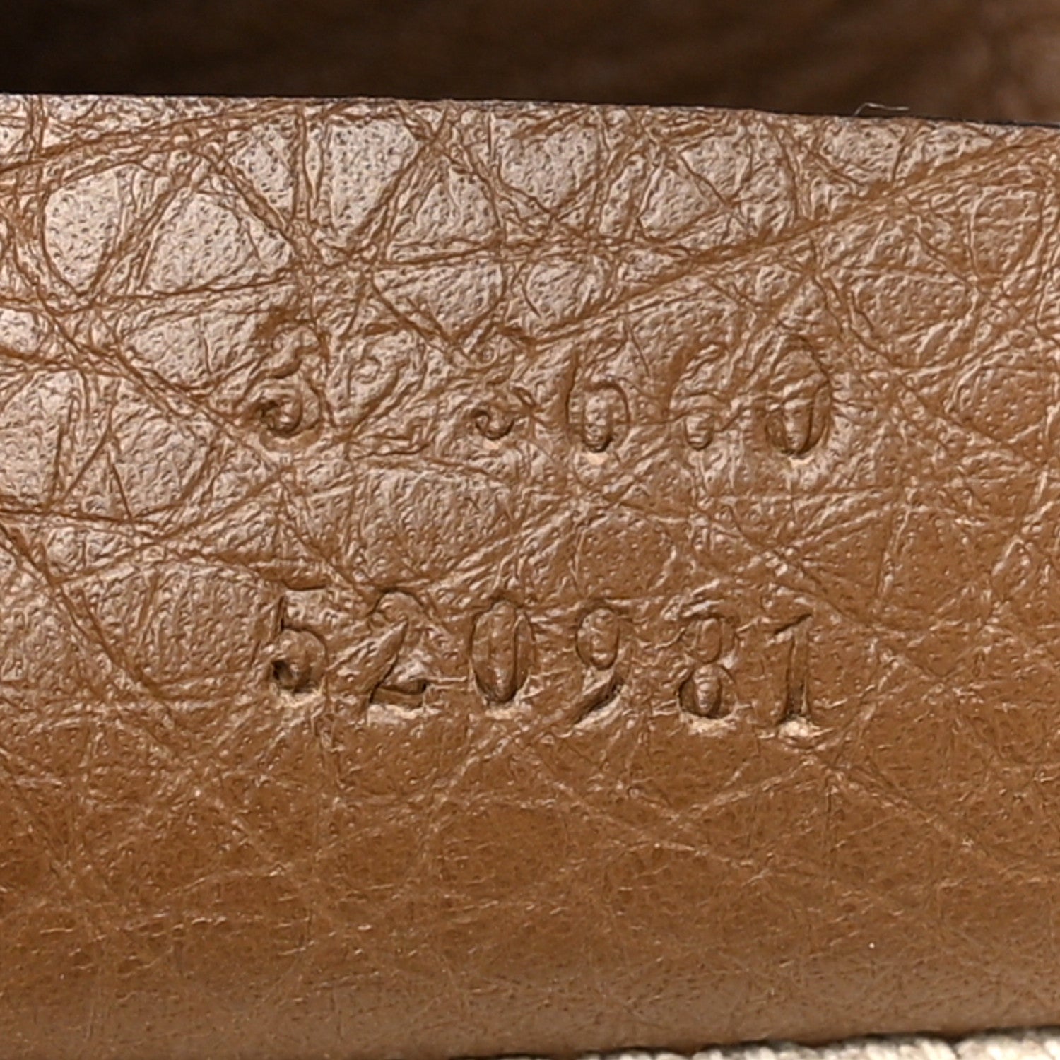 Gucci Pebbled Calfskin Medium Bamboo Shopper Tote Acero 8 of 14