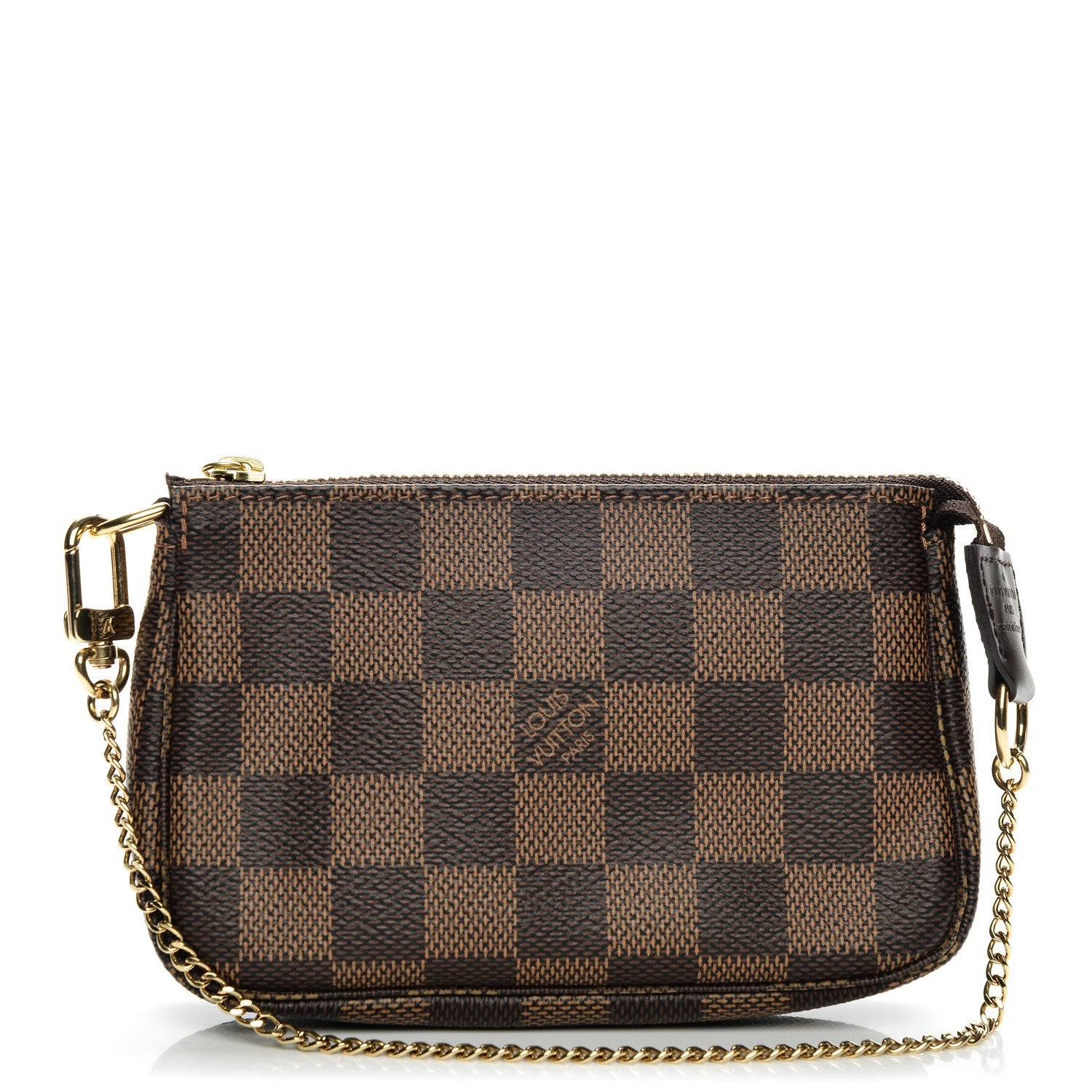 Louis Vuitton Damier Ebene Mini Pochette Accessories 1 of 7