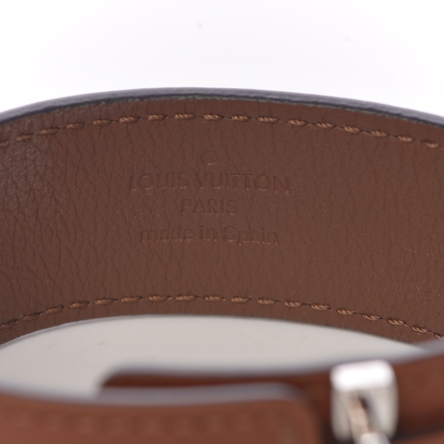 Calfskin Monogram Cuff