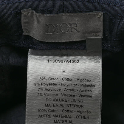 Christian Dior Oblique Jacquard Bucket Hat L Blue 8 of 9