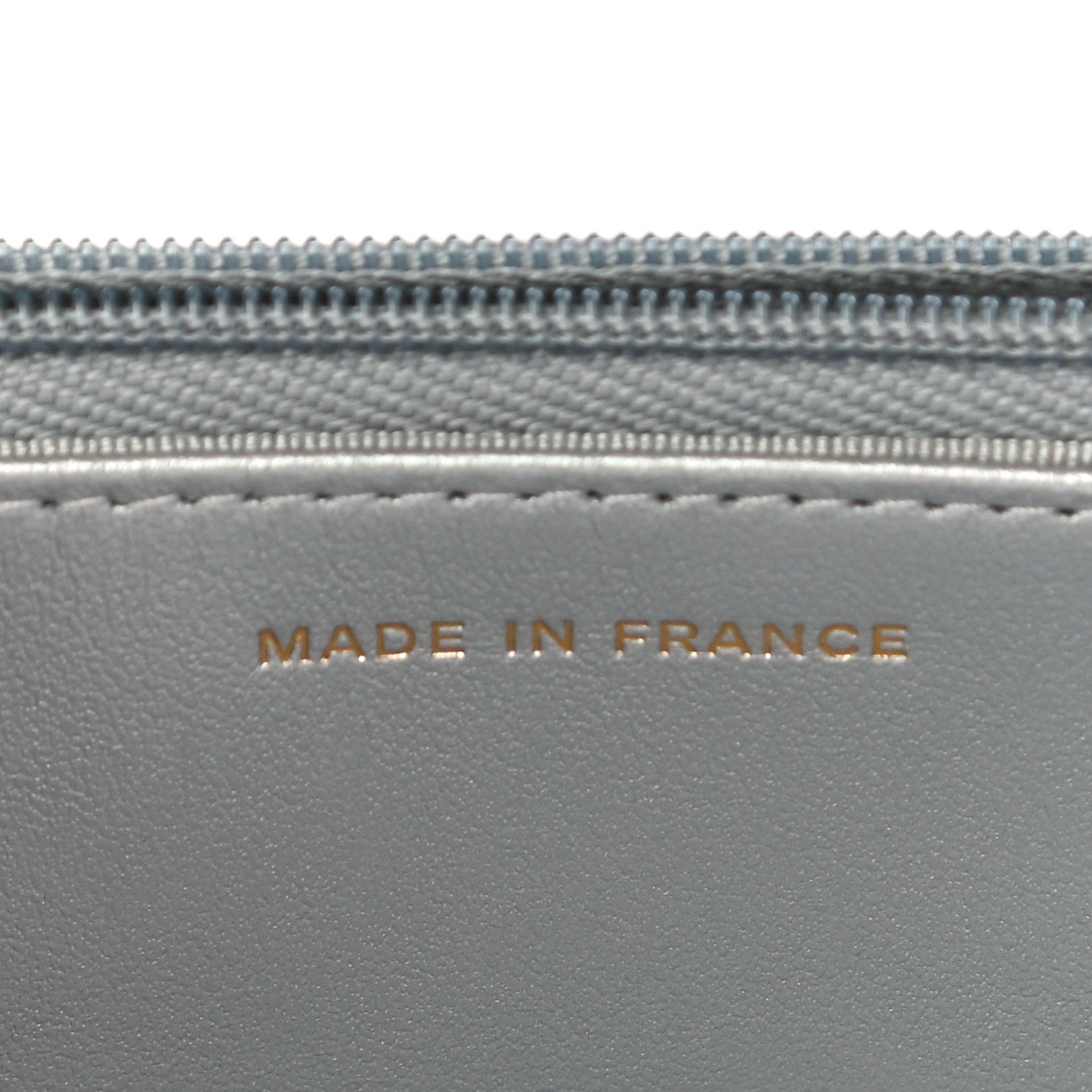 Chanel Iridescent Goatskin Quilted Wallet On Chain WOC Silver 7 of 11