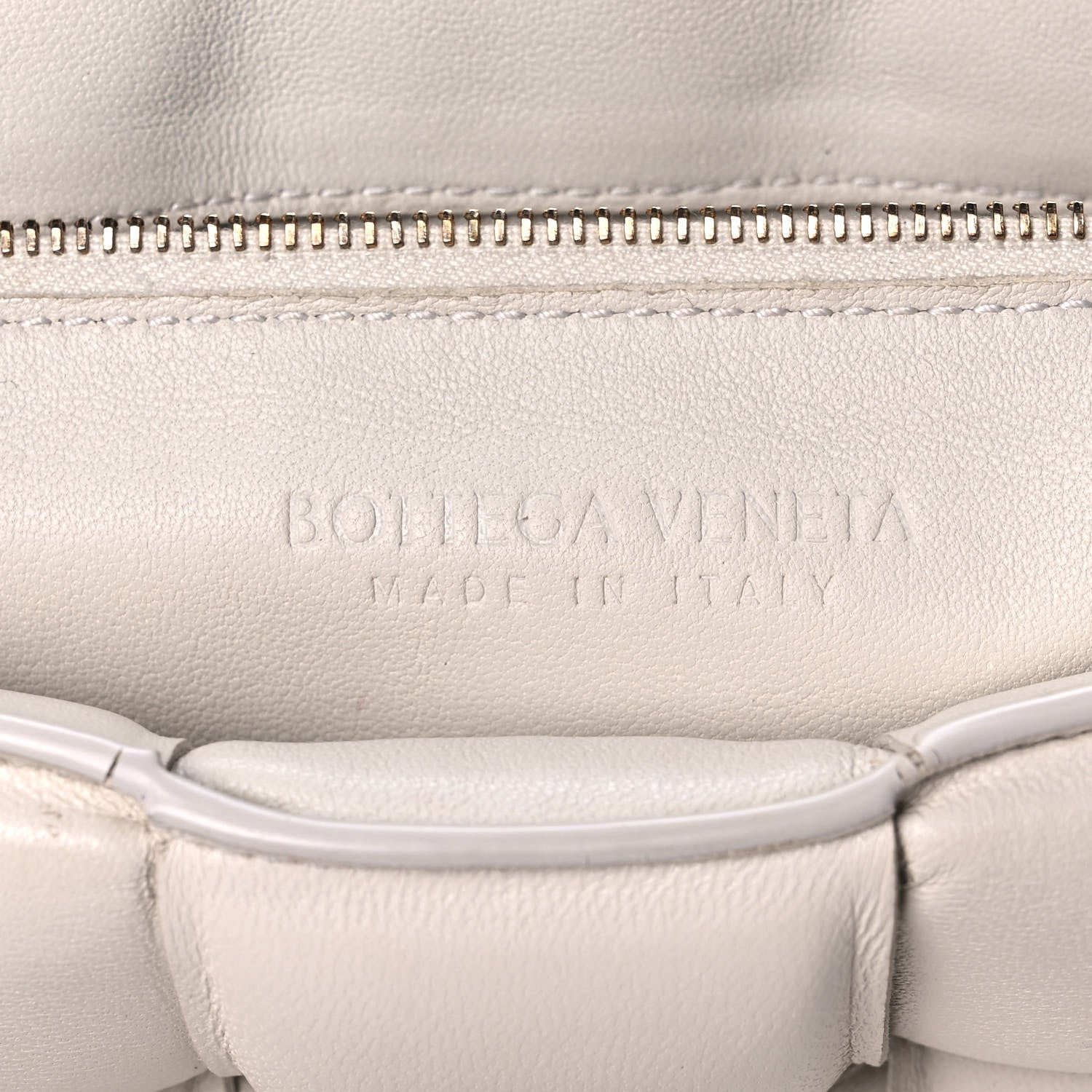Bottega Veneta Nappa Maxi Intreccio Padded Cassette Crossbody Bag Chalk 15 of 19