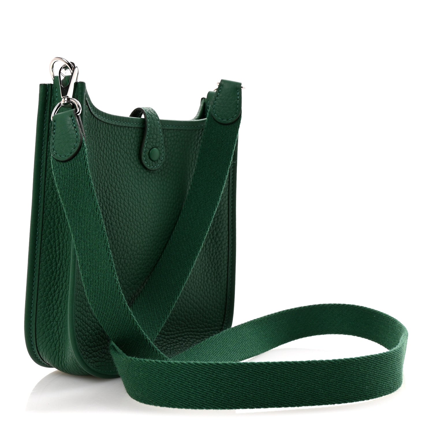 Hermes Taurillon Clemence Evelyne TPM Vert Vertigo 5 of 21