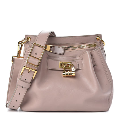 Tom Ford Calfskin Small Lock Front Crossbody Blush Nude 1 of 15
