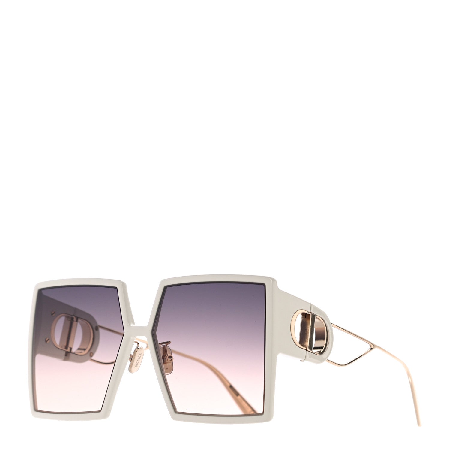 Christian Dior Square 30 Montaigne Sunglasses White 1 of 8
