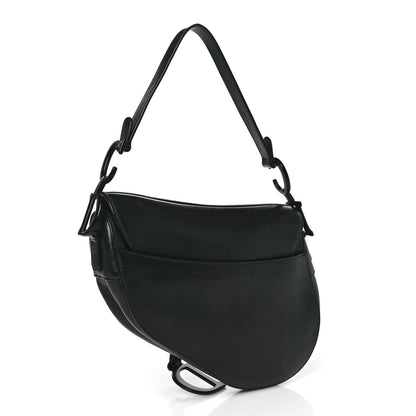 Christian Dior Ultra Matte Calfskin Saddle Bag Black 3 of 16