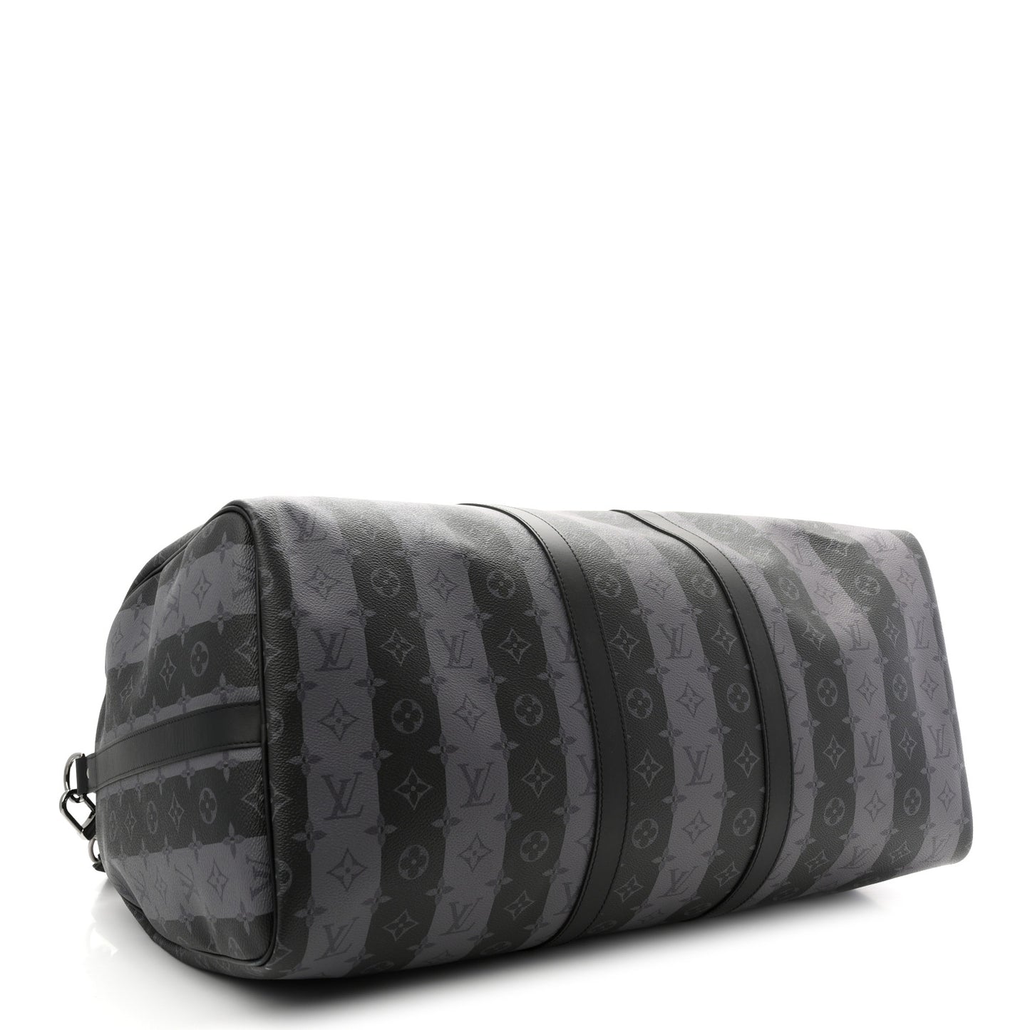 X NIGO Monogram Eclipse Stripes LV Keepall Bandouliere 50
