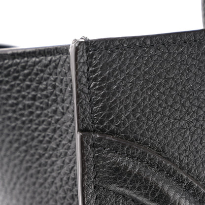 Celine Drummed Calfskin Mini Luggage Black 11 of 11