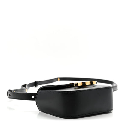 Celine Shiny Calfskin Mini Triomphe Black 4 of 9