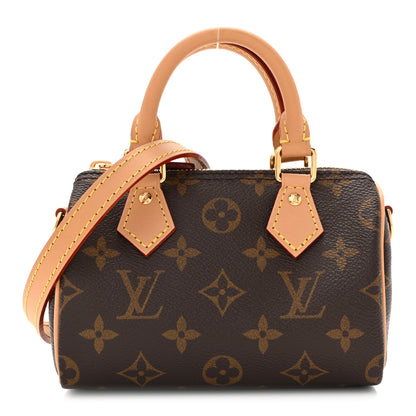 Louis Vuitton Monogram Nano Speedy Bandouliere 1 of 13